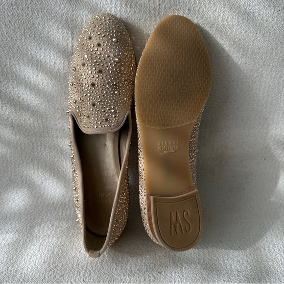 Stuart Weizmann - Suede Loafers with Studs - Picture 5 of 10